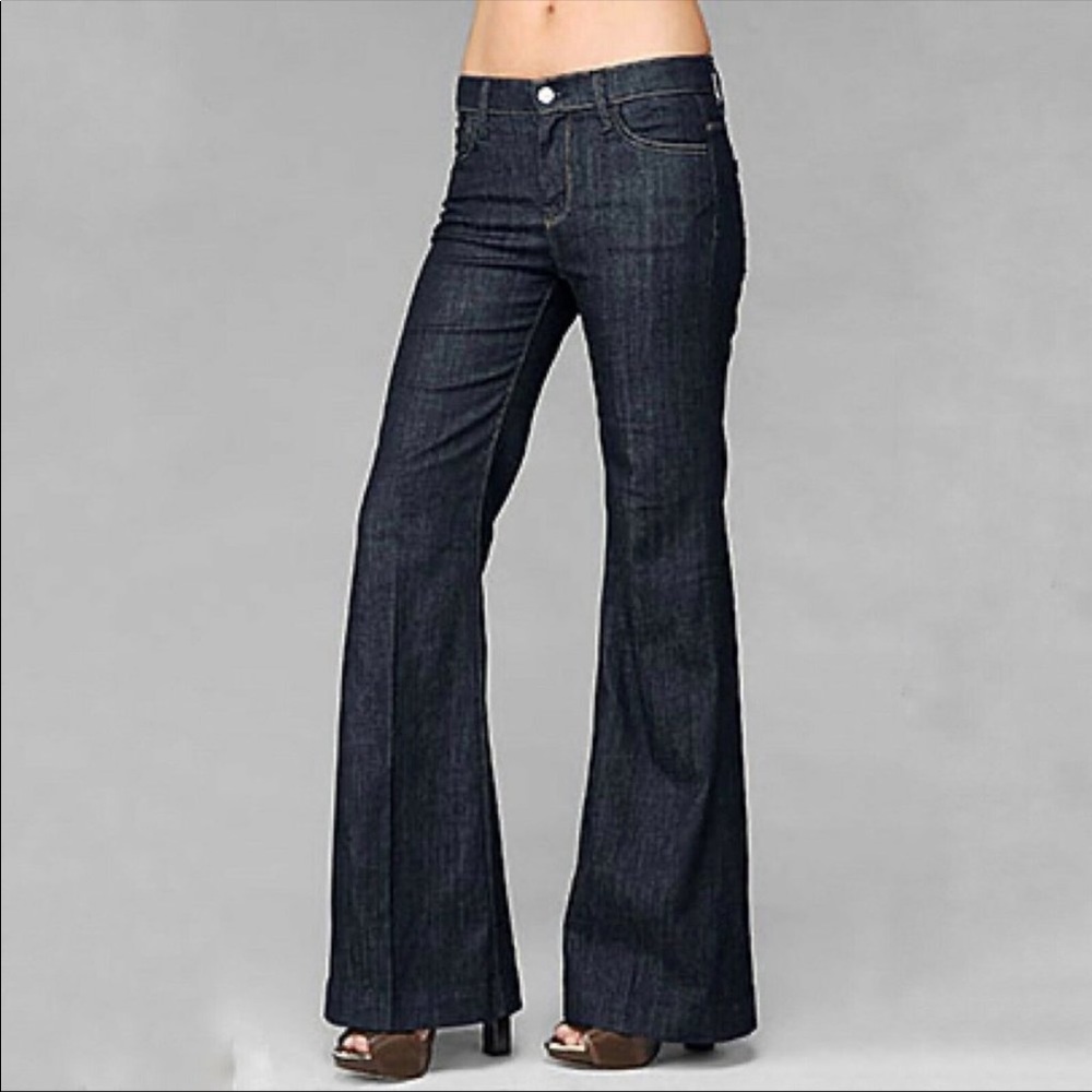 7 For All Mankind Ginger Wide Flare Jeans